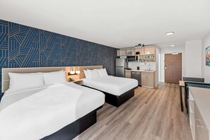 Egyptian cotton sheets, premium bedding, down duvets, pillow-top beds