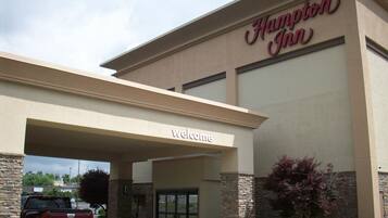 Entrada de la propiedad