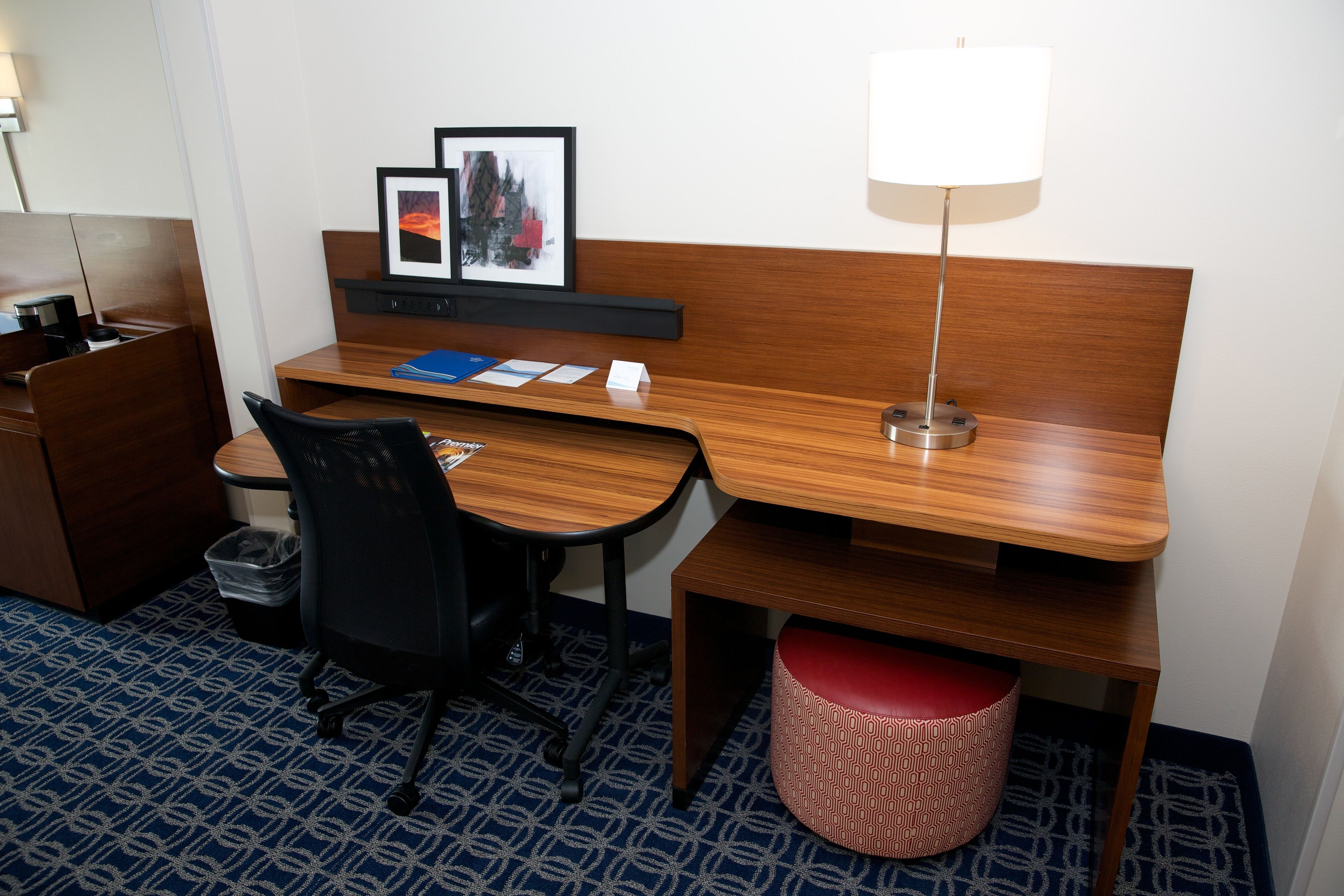 hypo-allergenic bedding, in-room safe, desk, iron/ironing board