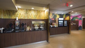 Free daily on-the-go breakfast