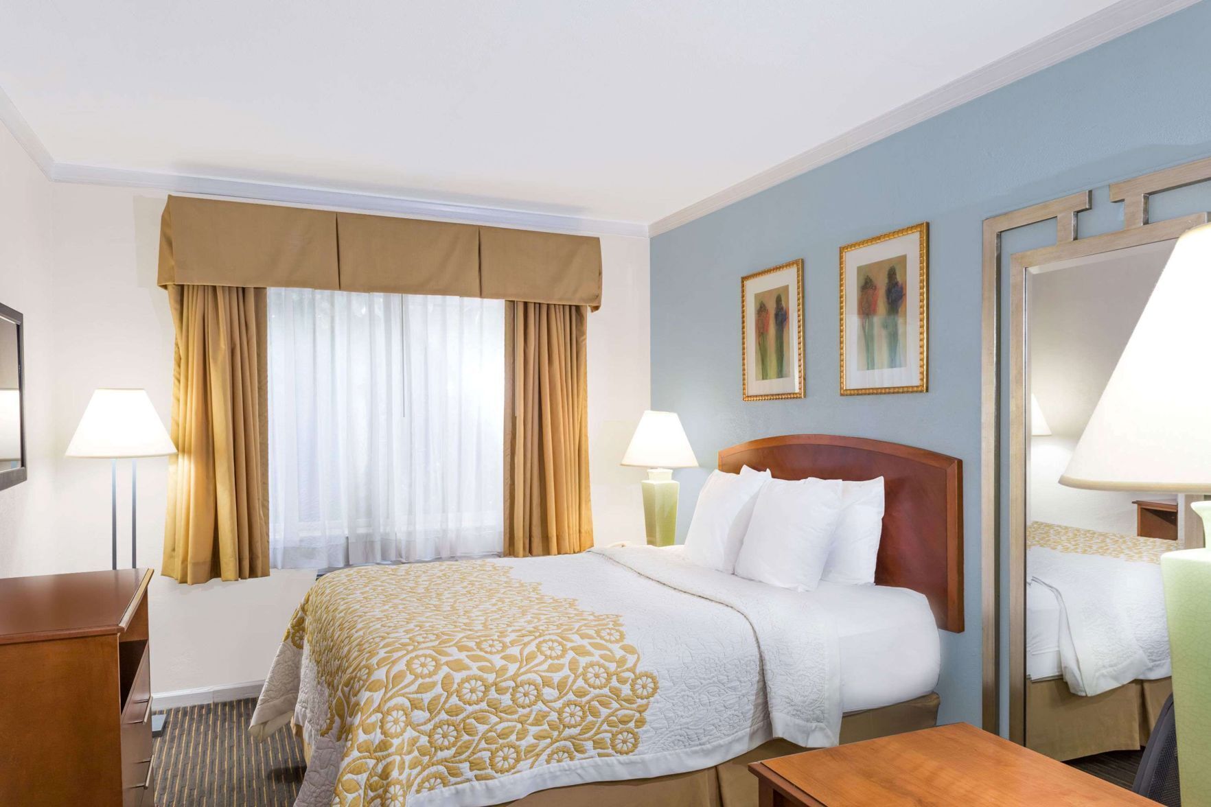 In-room safe, blackout drapes, iron/ironing board