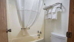 أحواض استحمام، مناشف، صابون، ورق حمّام