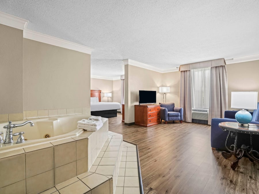 Suite Deluxe, 1 cama King size, para no fumadores | Caja de seguridad en la habitación, cunas gratuitas y camas extra