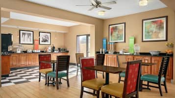 Free buffet breakfast