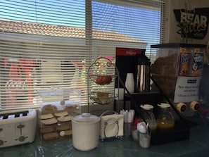 Breakfast area
