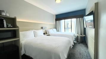 Chambre Standard, 2 lits doubles | Literie de qualité supérieure, couette en duvet d'oie