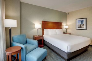 Desk, laptop workspace, blackout drapes, iron/ironing board - Drury Inn & Suites Grand Rapids (Grand Rapids)