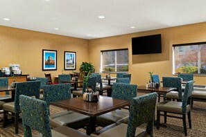 Free daily full breakfast