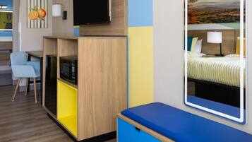 Room, 2 Queen Beds, Non Smoking | Hypo-allergenic bedding available, in-room safe, desk, blackout drapes