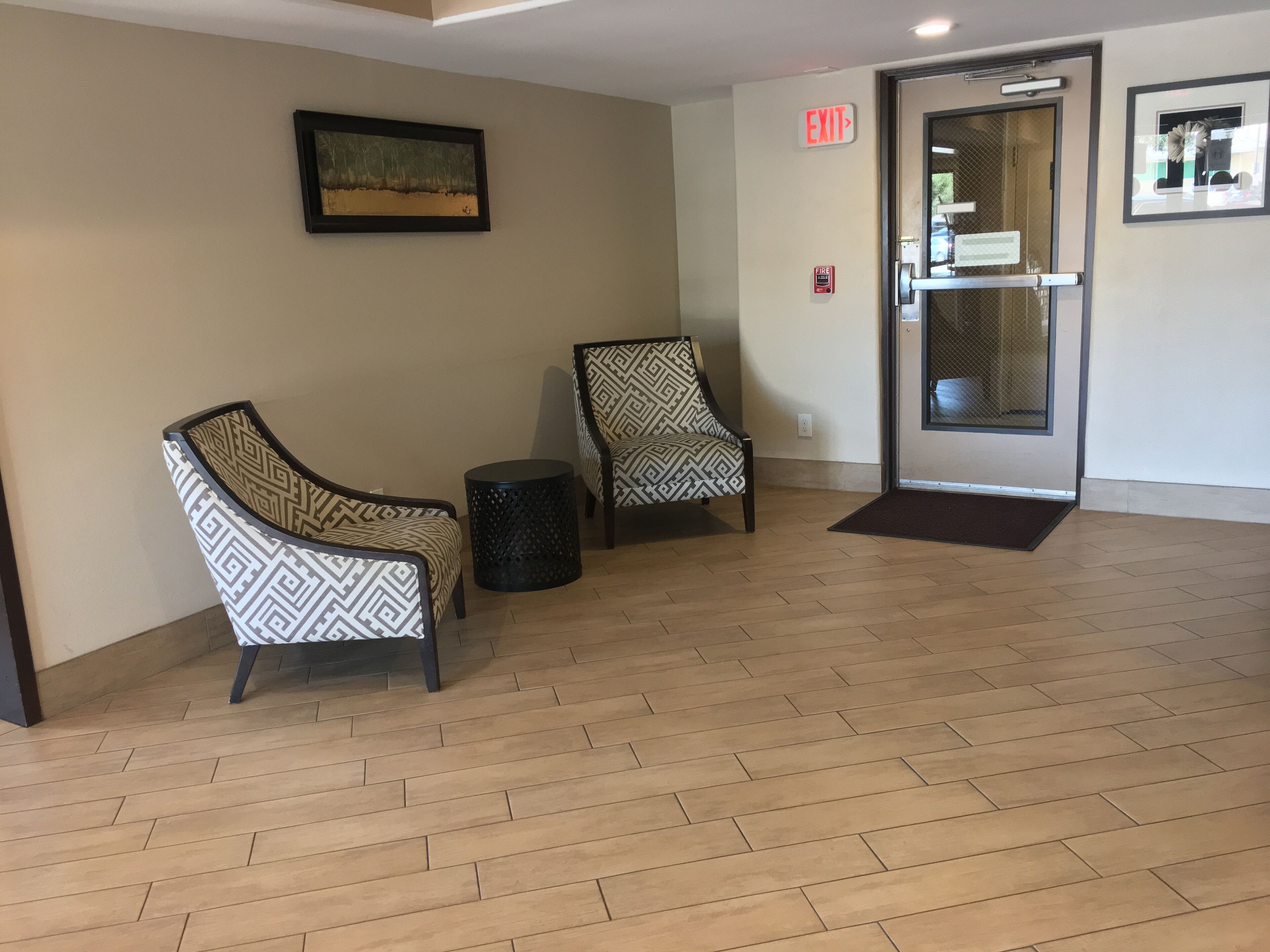 Sitzecke in der Lobby