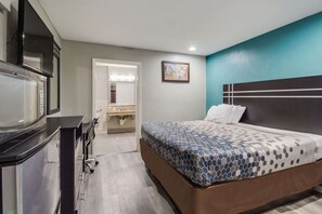 1 dormitorio, escritorio, wifi gratis y ropa de cama