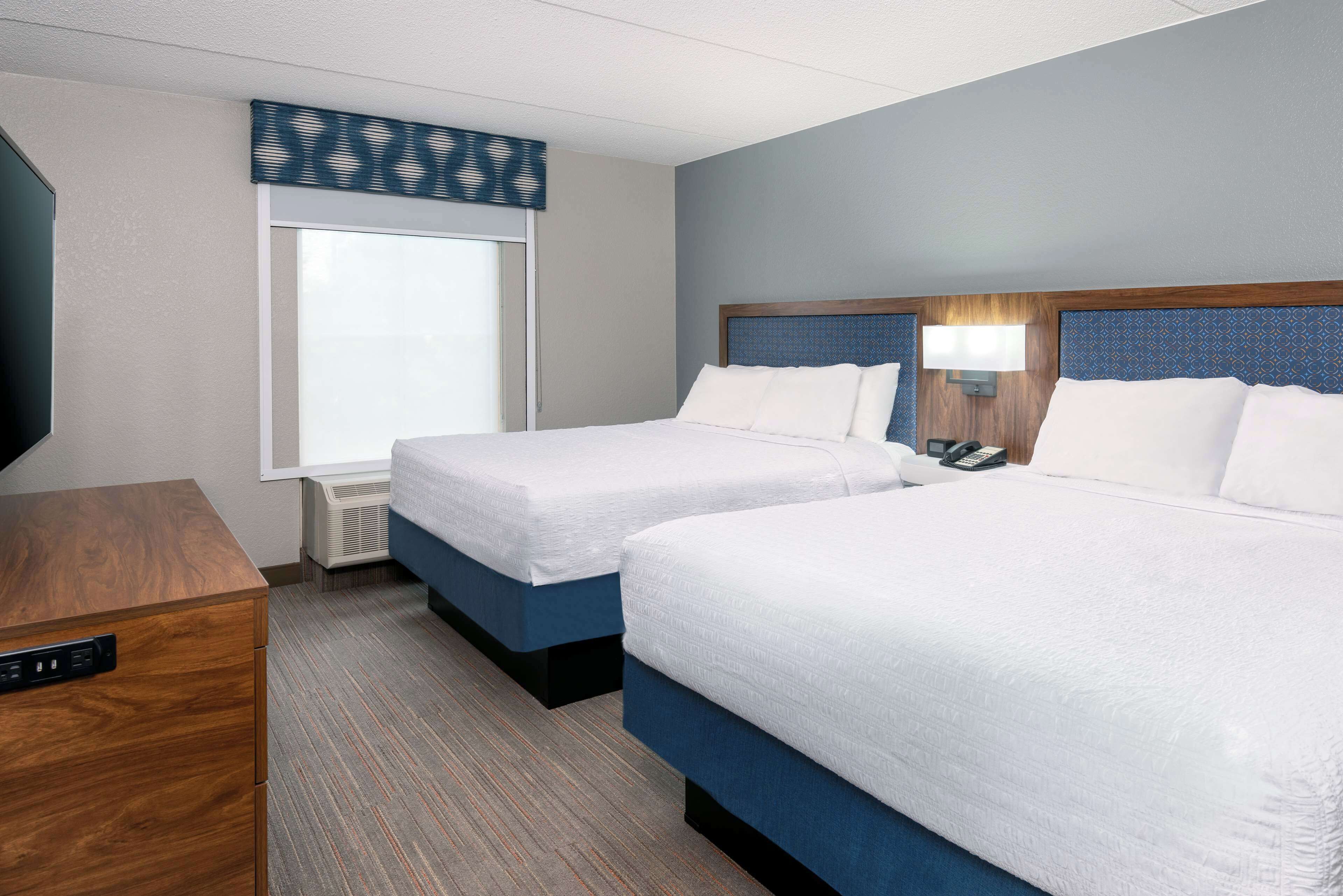 suite, 2 queen beds, non smoking | premium bedding, in-room safe, desk, laptop workspace