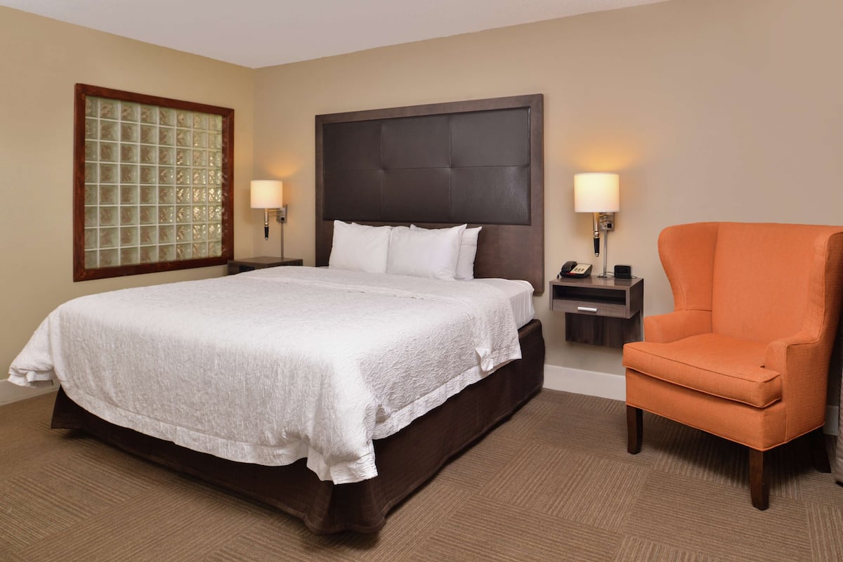 Room, 1 King Bed, Non Smoking | Iron/ironing board, free WiFi, bed sheets, alarm clocks