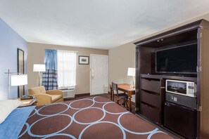 Desk, iron/ironing board, free WiFi, bed sheets