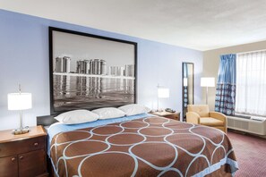 Desk, iron/ironing board, free WiFi, bed sheets