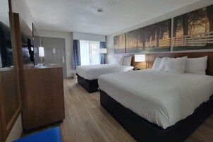 Room, 2 Queen Beds, Non Smoking | Blackout drapes, free WiFi, bed sheets, wheelchair access