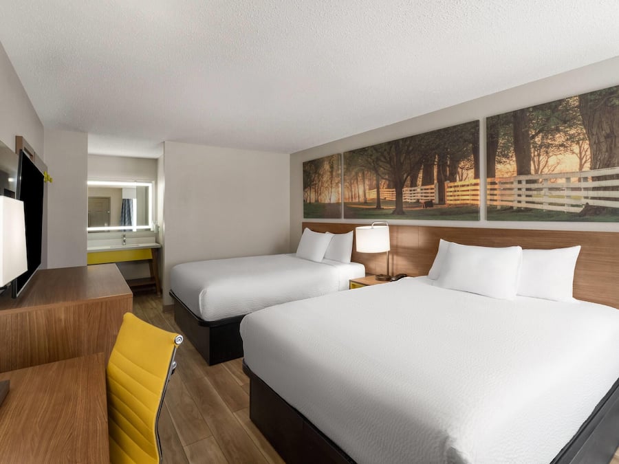Room, 2 Queen Beds, Non Smoking | Blackout drapes, free WiFi, bed sheets, wheelchair access