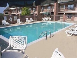 Seasonal outdoor pool