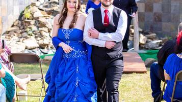 Espace mariage en plein air