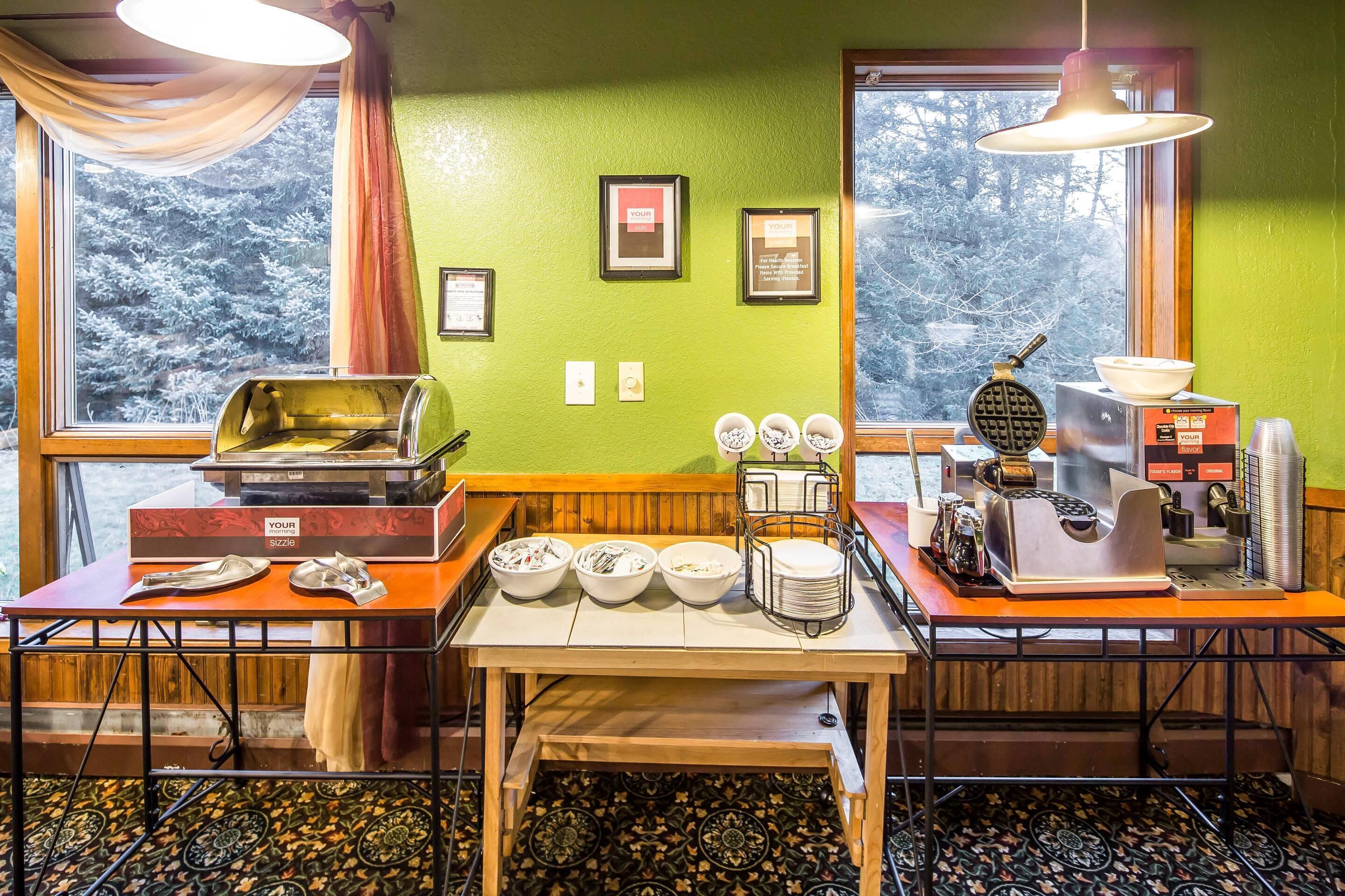 Colazione a buffet inclusa, servita tutte le mattine 