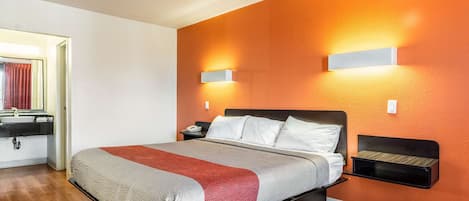 Free WiFi, bed sheets