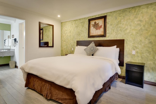 Standard Room, 1 King Bed, Non Smoking | Desk, laptop workspace, blackout drapes, iron/ironing board (on request)