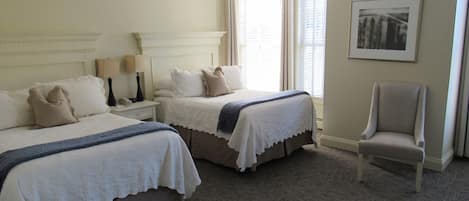 Deluxe Double Room | Premium bedding, pillow-top beds, desk, iron/ironing board
