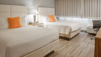 Standard Room, 2 Queen Beds, Non Smoking | In-room safe, individually decorated, individually furnished, desk