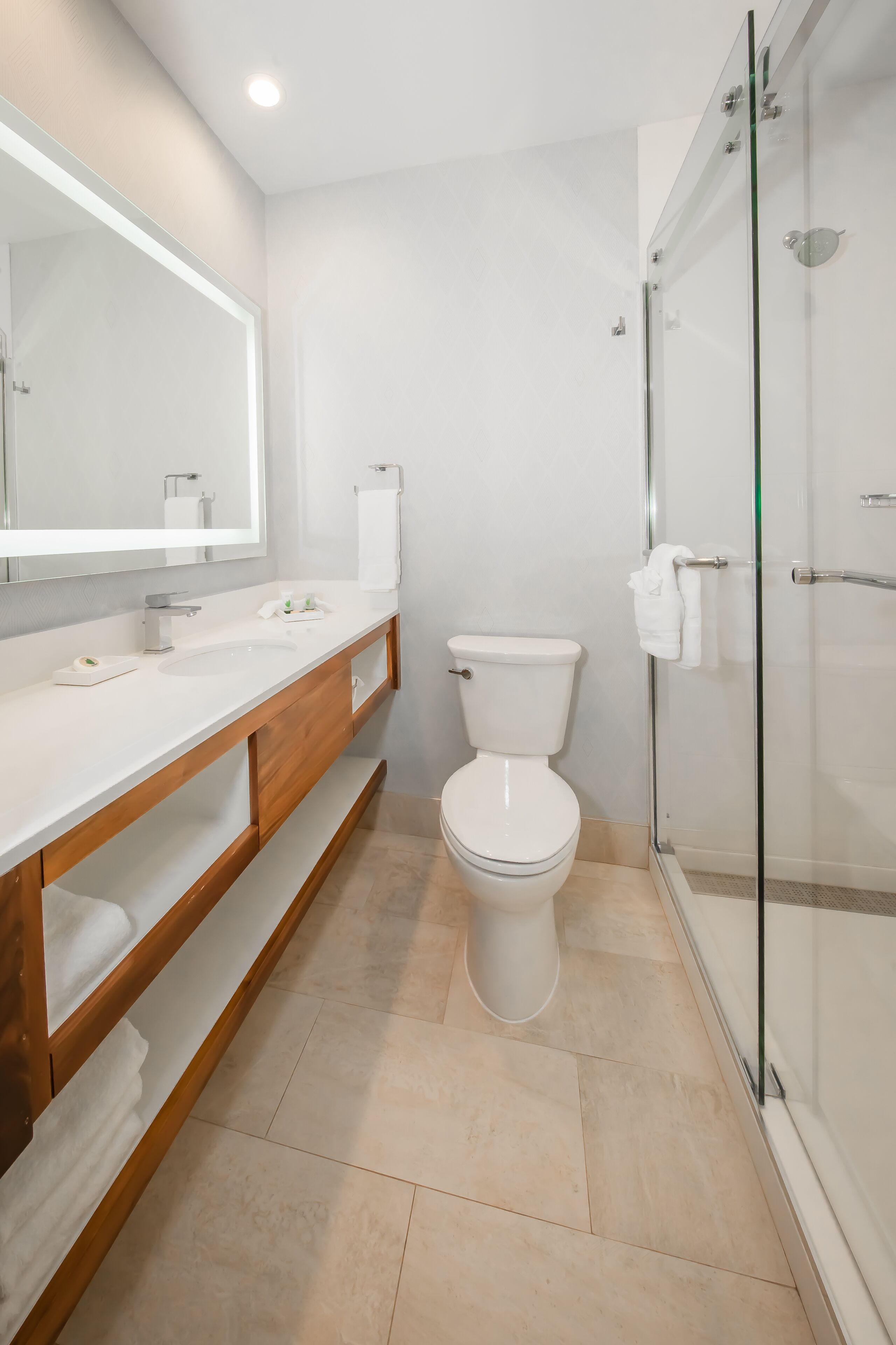 standard room, 2 queen beds, non smoking | bathroom | shower, free toiletries, hair dryer, towels