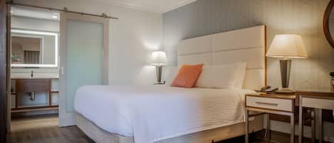 Habitación estándar, 1 cama King size, para no fumadores | Caja de seguridad en la habitación y decoración personalizada