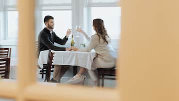 Petit déjeuner servi sur place