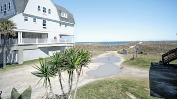 Stuga - utsikt mot stranden | Utsikt mot havet/stranden