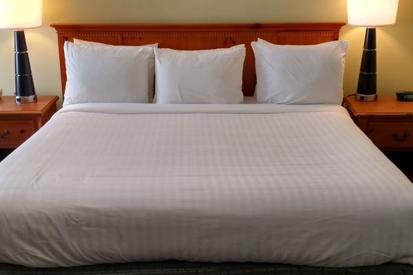 Room, 1 King Bed | Premium bedding, desk, blackout drapes, iron/ironing board