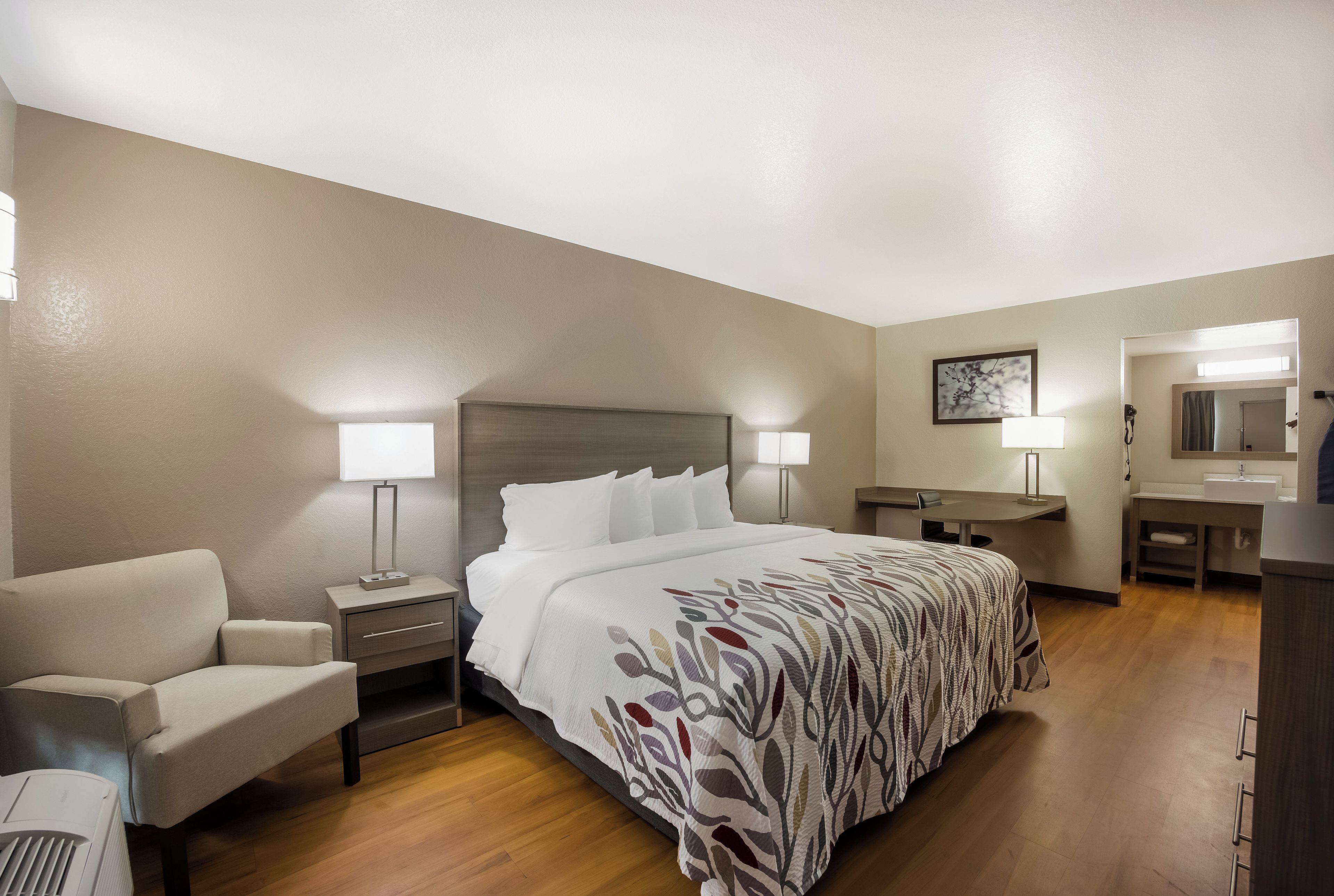 Superior Room, 1 King Bed, Ground Floor (Smoke Free) | Desk, laptop workspace, blackout curtains, free WiFi