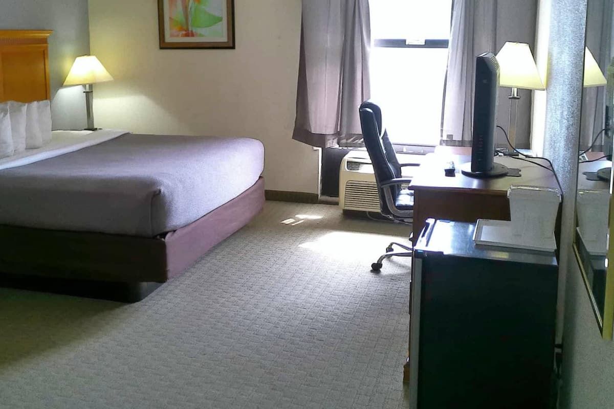 Standard Room, 1 King Bed, Non Smoking | Premium bedding, down duvets, desk, blackout curtains