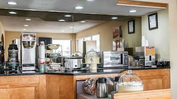 Free continental breakfast