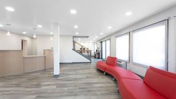 Sala de estar en el lobby