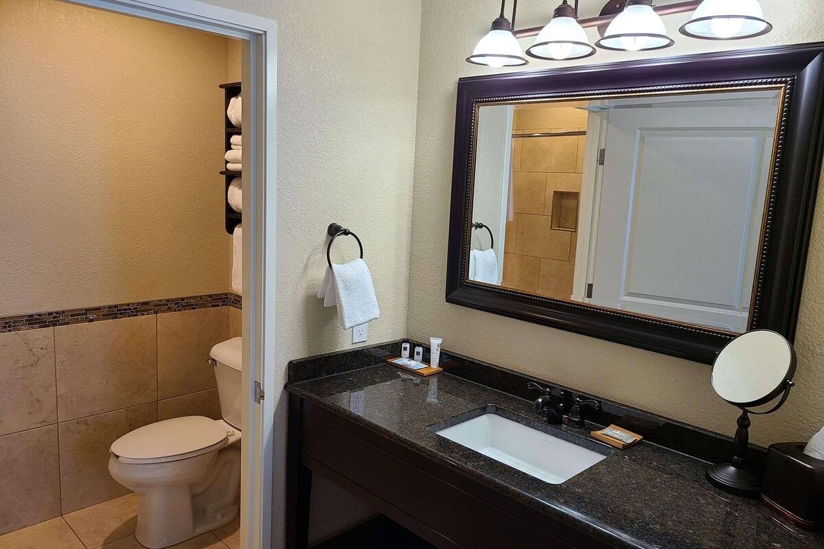 individually decorated, individually furnished, desk, blackout curtains