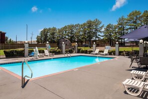 Seasonal outdoor pool