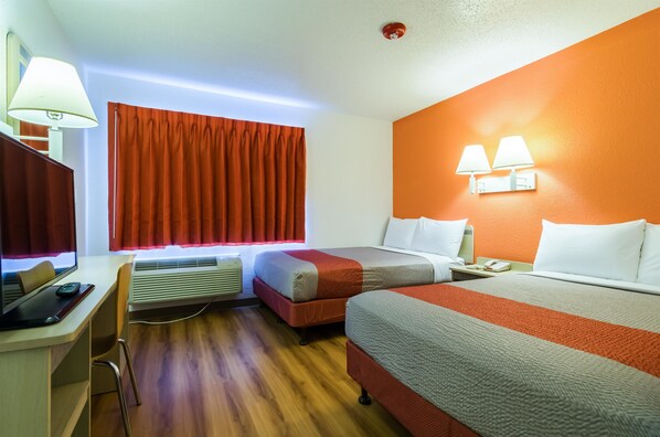 Free WiFi, bed sheets