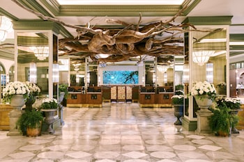 Reception area at Park MGM Las Vegas