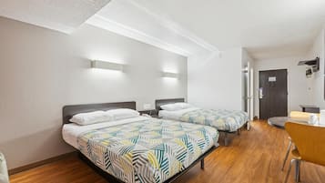 Free WiFi, bed sheets