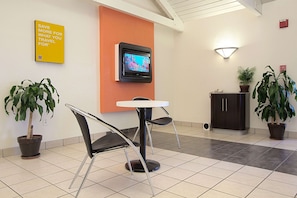 Sala de estar en el lobby