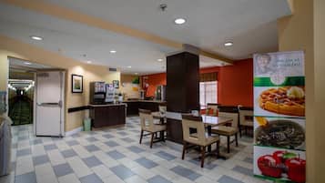 Free buffet breakfast