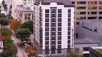 Front of property – evening/night