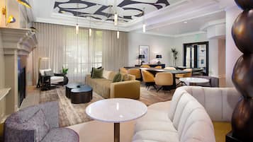 Sala de estar en el lobby