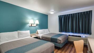 Free WiFi, bed sheets