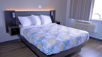 Free WiFi, bed sheets