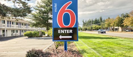 Entrée de l’hébergement