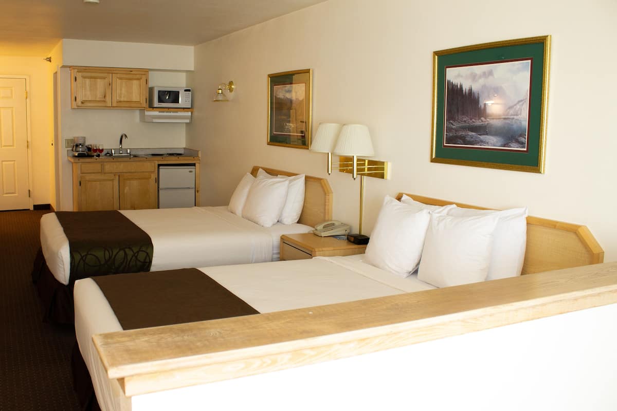 premium bedding, blackout curtains, iron/ironing board, cots/infant beds